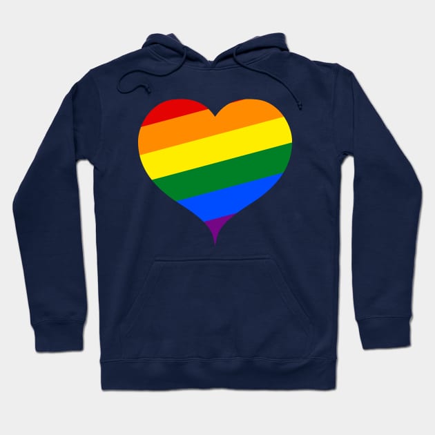 Gay Hearts Hoodie by PatrioTEEism